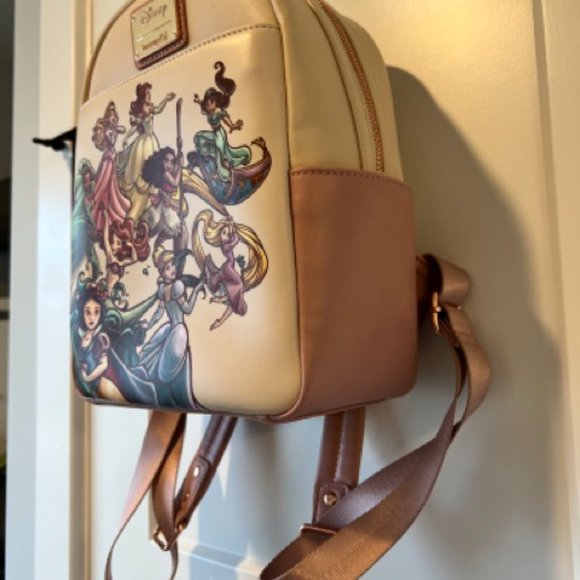 Loungefly Bags New Loungefly Disney Princess Sketch Mini Backpack